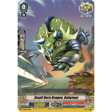 Vanguard_TCG_card_V-EB09_041EN_C_Small_Horn_Dragon_Babytops_The_Raging_Tactics