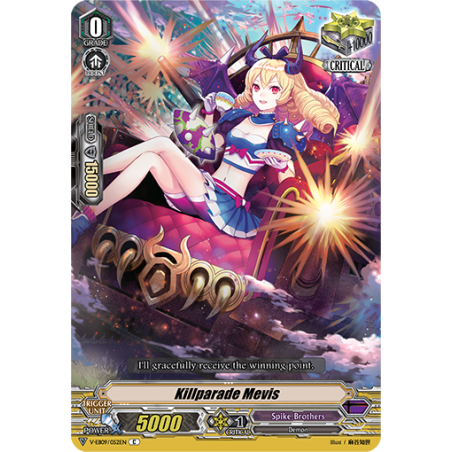 Vanguard_TCG_card_V-EB09_052EN_C_Killparade_Mevis_The_Raging_Tactics