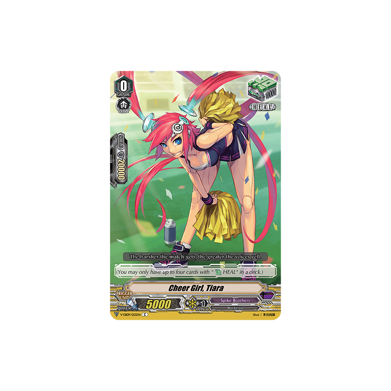 Vanguard_TCG_card_V-EB09_055EN_C_Cheer_Girl_Tiara_The_Raging_Tactics