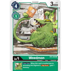 Digimon_TCG_BT5-050_Weedmon_Common_Battle_Of_Omni_Card_Game