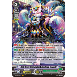 Vanguard_TCG_card_V-EB10_002EN_VR_Holy_Great_Sage_of_Black_Shadows_Isabelle_The_Mysterious_Fortune