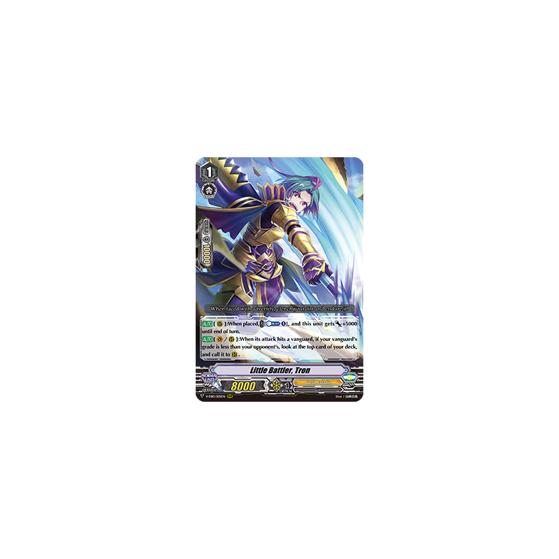 Vanguard_TCG_card_V-EB10_005EN_RRR_Little_Battler_Tron_The_Mysterious_Fortune