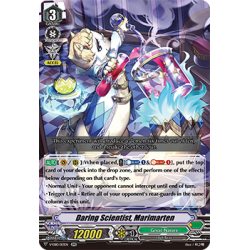 Vanguard_TCG_card_V-EB10_013EN_RR_Daring_Scientist_Marimarten_The_Mysterious_Fortune
