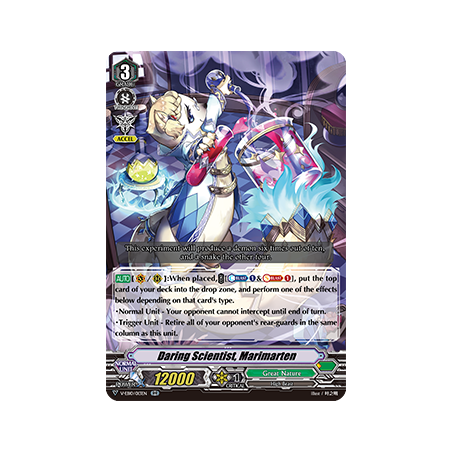 Vanguard_TCG_card_V-EB10_013EN_RR_Daring_Scientist_Marimarten_The_Mysterious_Fortune