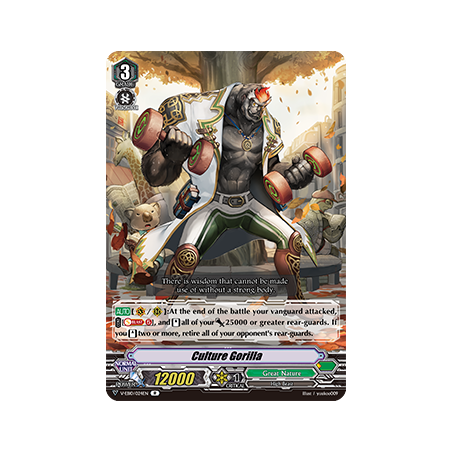 Vanguard_TCG_card_V-EB10_024EN_R_Culture_Gorilla_The_Mysterious_Fortune