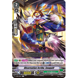 Vanguard_TCG_card_V-EB10_025EN_R_Observation_Scribe_Snaquill_The_Mysterious_Fortune