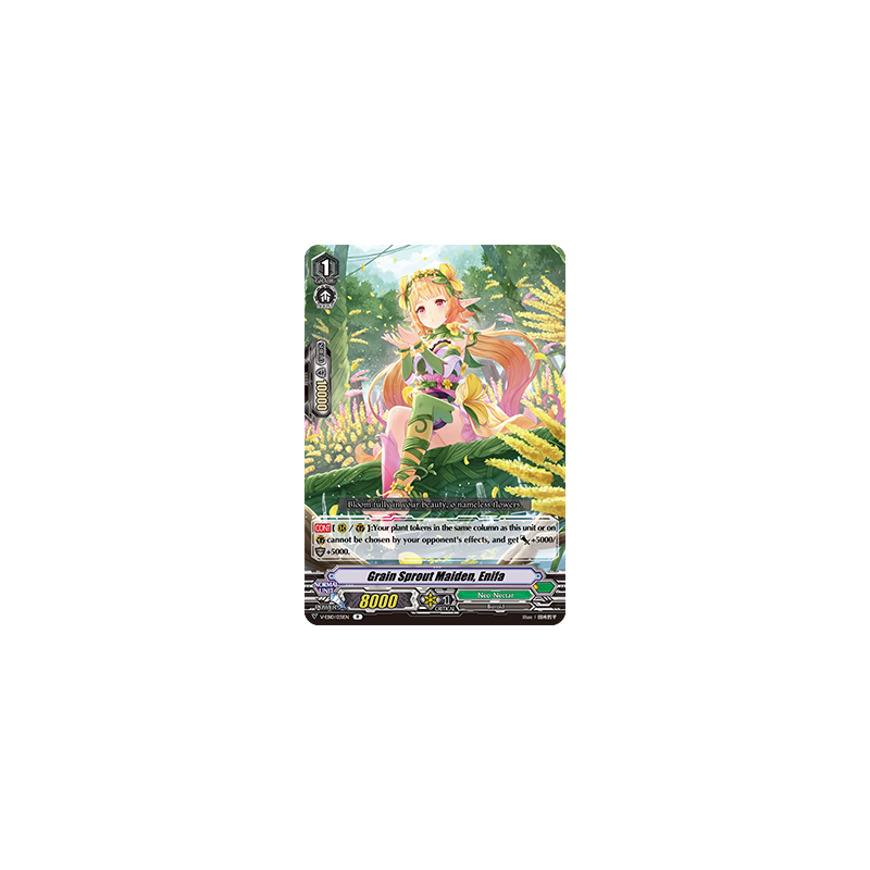 Vanguard_TCG_card_V-EB10_031EN_R_Grain_Sprout_Maiden_Enifa_The_Mysterious_Fortune