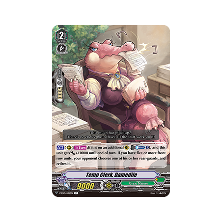 Vanguard_TCG_card_V-EB10_046EN_C_Temp_Clerk_Damedile_The_Mysterious_Fortune