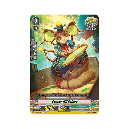 Vanguard_TCG_card_V-EB10_052EN_C_Censor_Mil_Galago_The_Mysterious_Fortune