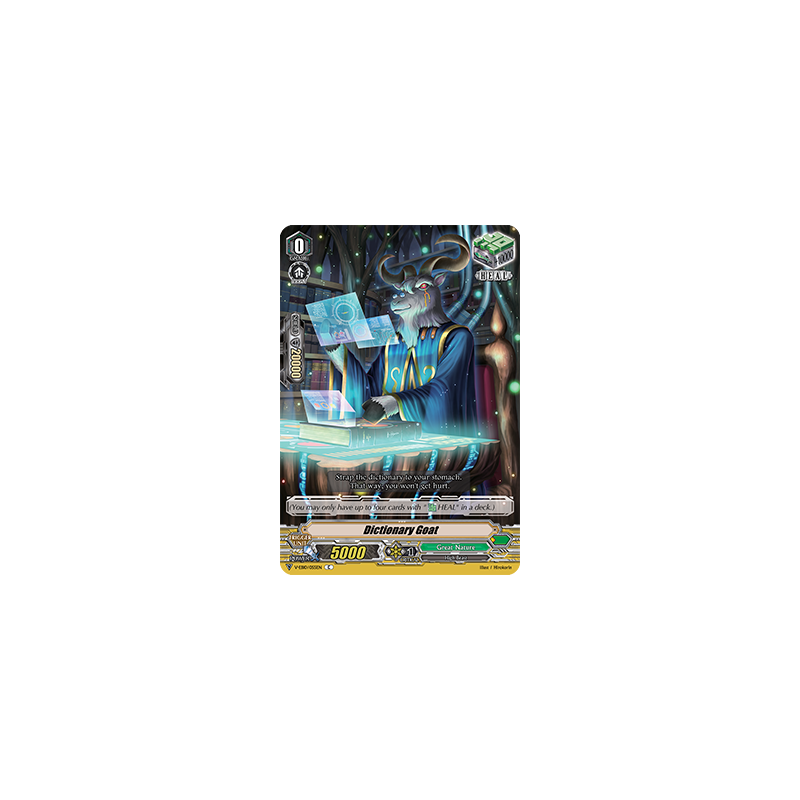 Vanguard_TCG_card_V-EB10_055EN_C_Dictionary_Goat_The_Mysterious_Fortune