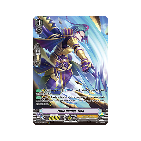 Vanguard_TCG_card_V-EB10_SP02EN_SP_Little_Battler_Tron_The_Mysterious_Fortune