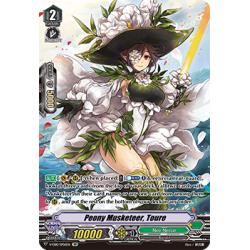 Vanguard_TCG_card_V-EB10_SP06EN_SP_Peony_Musketeer_Toure_The_Mysterious_Fortune