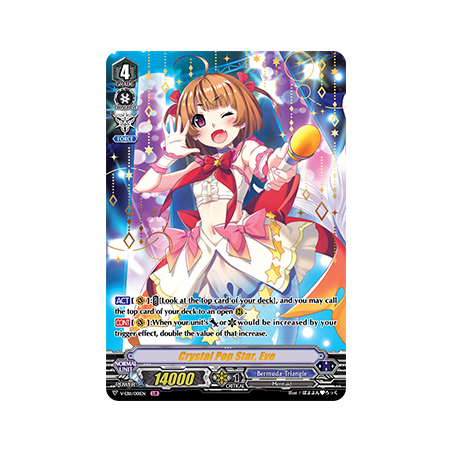 Vanguard_TCG_card_V-EB11_001EN_(Hot-stamped_ver.)_LIR_Stamped_Crystal_Pop_Star_Eve_Crystal_Melody