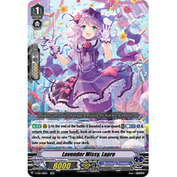 Vanguard_TCG_card_V-EB11_018EN_RR_Lavender_Missy_Lapro_Crystal_Melody