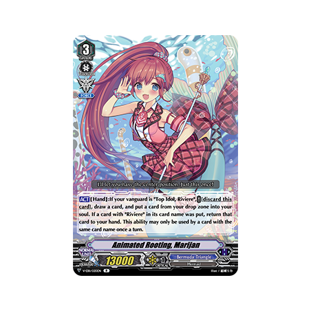 Vanguard_TCG_card_V-EB11_020EN_R_Animated_Rooting_Marijan_Crystal_Melody