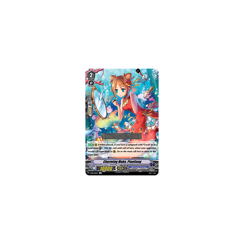 Vanguard_TCG_card_V-EB11_025EN_R_Charming_Make_Piaoliang_Crystal_Melody