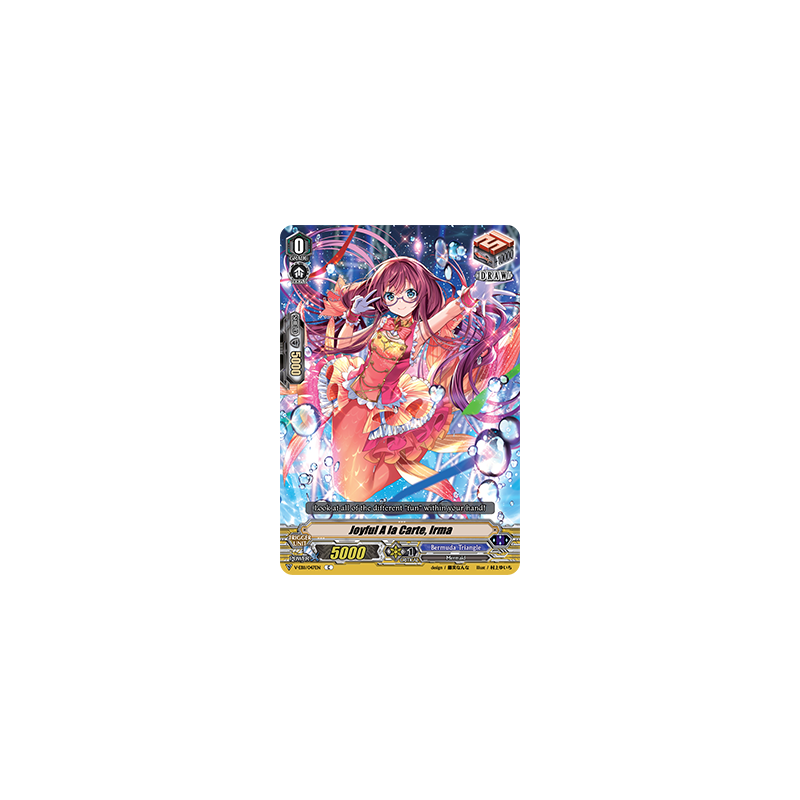 Vanguard_TCG_card_V-EB11_047EN_C_Joyful_A_la_Carte_Irma_Crystal_Melody