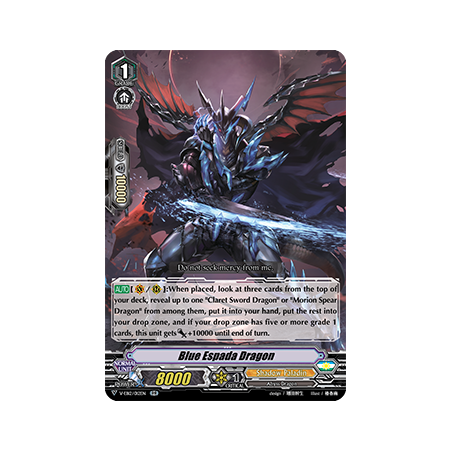 Vanguard_TCG_card_V-EB12_012EN_RR_Blue_Espada_Dragon_Team_Dragon’s_Vanity_