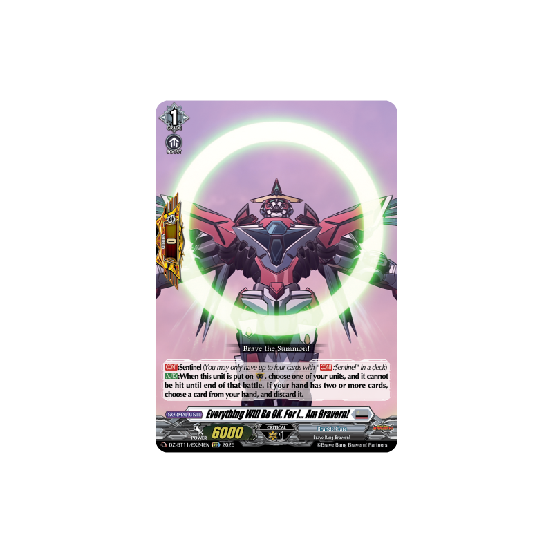 Vanguard_TCG_card_DZ-BT11_EX24EN_EX_Everything_Will_Be_OK._For_I..._Am_Bravern_Symphony_of_Might_Bloom