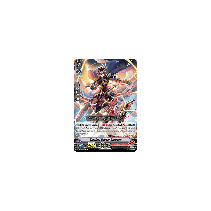 Vanguard_TCG_card_V-EB12_025EN_R_Tactical_Dagger_Dragoon_Team_Dragon’s_Vanity_