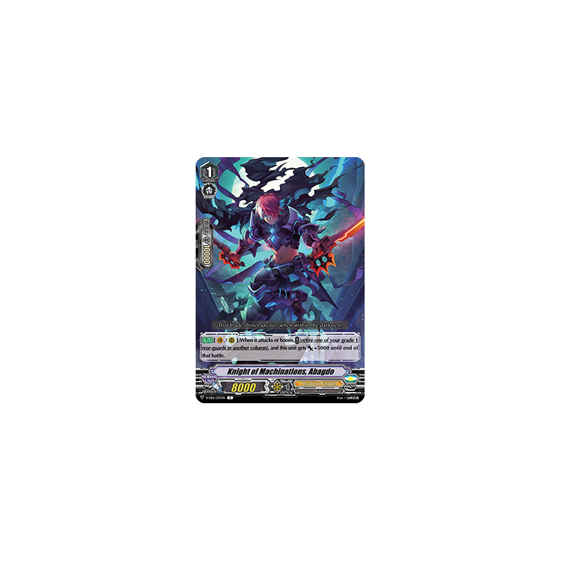 Vanguard_TCG_card_V-EB12_037EN_C_Knight_of_Machinations_Abagdo_Team_Dragon’s_Vanity_