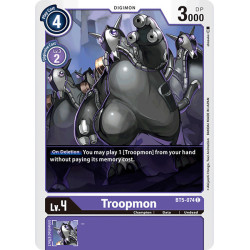 Digimon_TCG_BT5-074_Troopmon_Common_Battle_Of_Omni_Card_Game