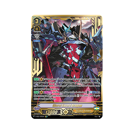 Vanguard_TCG_card_V-EB12_SV01EN_SVR_Claret_Sword_Dragon_Team_Dragon’s_Vanity_