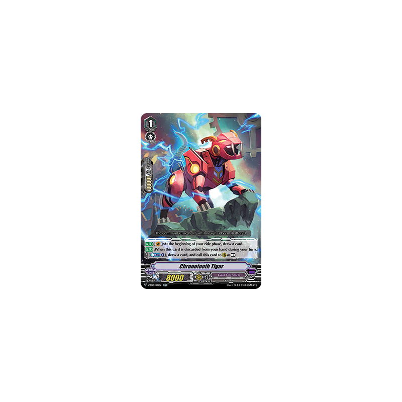 Vanguard_TCG_card_V-EB13_018EN_RR_Chronotooth_Tigar_The_Astral_Force