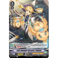 Vanguard_TCG_card_V-EB13_027EN_R_Late-bloomer_Sorcerer_Palmett_The_Astral_Force