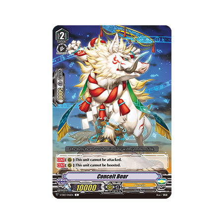 Vanguard_TCG_card_V-EB13_046EN_C_Conceit_Boar_The_Astral_Force