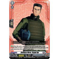 Vanguard_TCG_card_DZ-BT11_EX25EN_EX_Solitary_Hero_Isami_Ao_Symphony_of_Might_Bloom