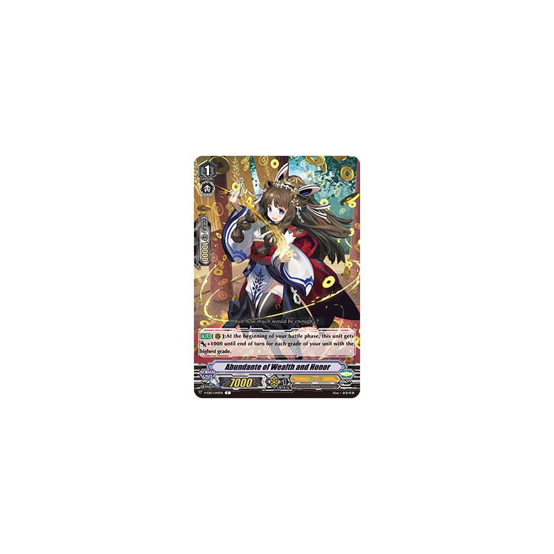 Vanguard_TCG_card_V-EB13_049EN_C_Abundante_of_Wealth_and_Honor_The_Astral_Force