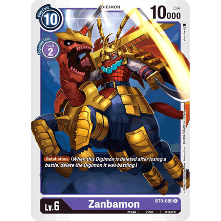 Digimon_TCG_BT5-080_Zanbamon_Uncommon_Battle_Of_Omni_Card_Game