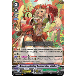 Vanguard_TCG_card_V-EB14_003EN_VR_Dream-spinning_Ranunculus_Ahsha_The_Next_Stage