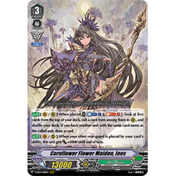 Vanguard_TCG_card_V-EB14_008EN_RRR_Cornflower_Flower_Maiden_Ines_The_Next_Stage