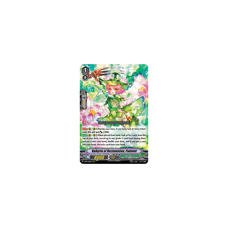 Vanguard_TCG_card_V-EB14_009EN_RRR_Valkyrie_of_Reclamation_Padmini_The_Next_Stage