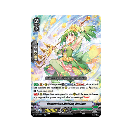 Vanguard_TCG_card_V-EB14_017EN_RR_Osmanthus_Maiden_Anelma_The_Next_Stage