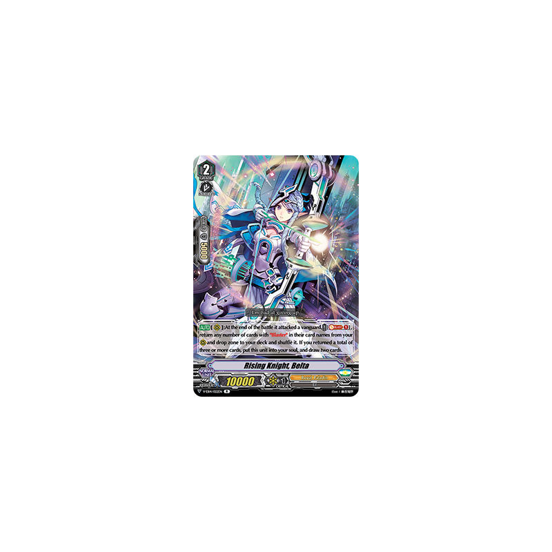 Vanguard_TCG_card_V-EB14_022EN_R_Rising_Knight_Belta_The_Next_Stage