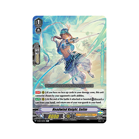 Vanguard_TCG_card_V-EB14_023EN_R_Headwind_Knight_Selim_The_Next_Stage