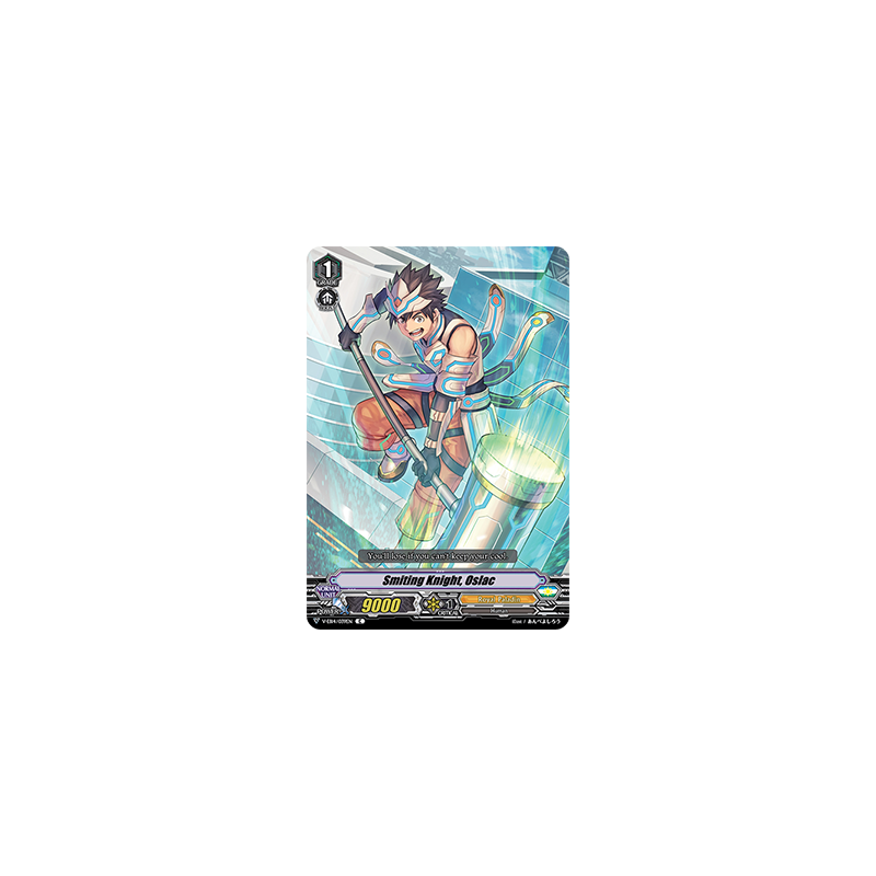 Vanguard_TCG_card_V-EB14_039EN_C_Smiting_Knight_Oslac_The_Next_Stage