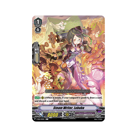 Vanguard_TCG_card_V-EB14_051EN_C_Steam_Writer_Lubaba_The_Next_Stage