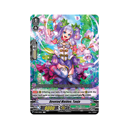 Vanguard_TCG_card_V-EB14_058EN_C_Devoted_Maiden_Tanja_The_Next_Stage