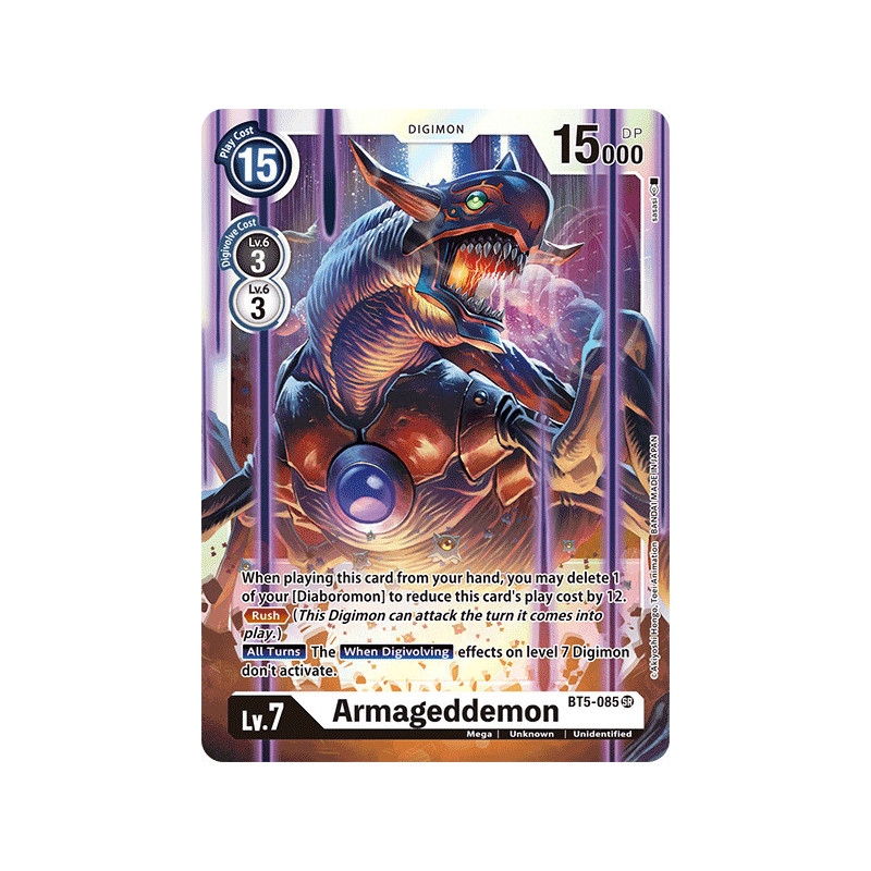 Digimon_TCG_BT5-085_Armageddemon_Super_Rare_Battle_Of_Omni_Card_Game