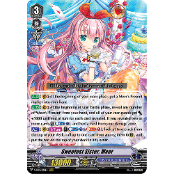 Vanguard_TCG_card_V-EB15_008EN_RRR_Sweetest_Sister_Meer_Twinkle_Melody