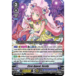 Vanguard_TCG_card_V-EB15_009EN_RRR_Clear_Appeal_Seredy_Twinkle_Melody