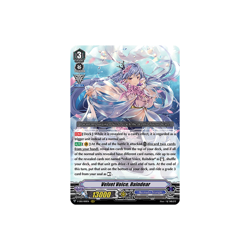 Vanguard_TCG_card_V-EB15_010EN_RRR_Velvet_Voice_Raindear_Twinkle_Melody