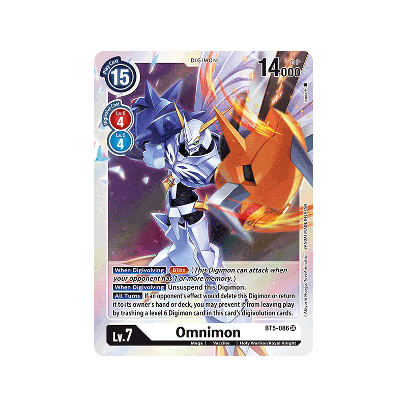 Digimon_TCG_BT5-086_Omnimon_Super_Rare_Battle_Of_Omni_Card_Game
