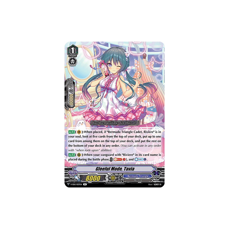 Vanguard_TCG_card_V-EB15_027EN_R_Gleeful_Mode_Tavia_Twinkle_Melody