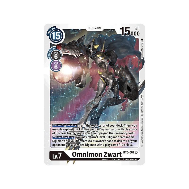 Digimon_TCG_BT5-087_Omnimon_Zwart_Super_Rare_Battle_Of_Omni_Card_Game