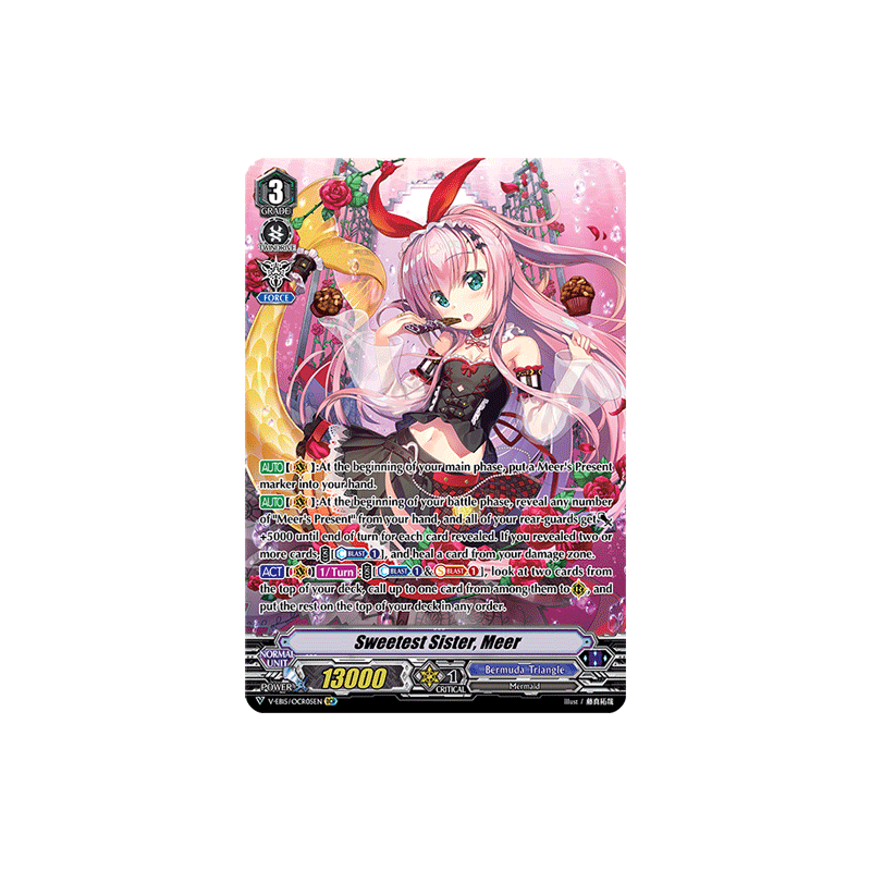 Vanguard_TCG_card_V-EB15_OCR05EN_OCR_Sweetest_Sister_Meer_Twinkle_Melody